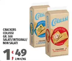 Vivo Supermercati Crackers Colussi offerta