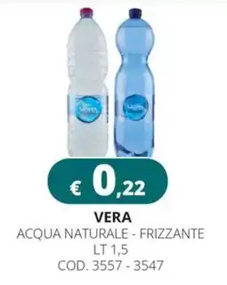 Altasfera Acqua naturale - frizzante Vera offerta