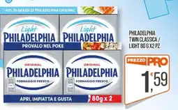 Cash pro Philadelphia Twin Classica / Light offerta