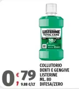 Vivo Supermercati Collutorio denti e gengive Listerine offerta