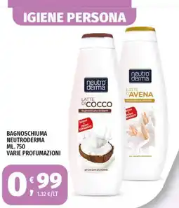 Vivo Supermercati Bagnoschiuma Neutroderma offerta