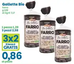 Prix Quality Gallette Bio Farro offerta