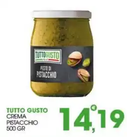 Rosa Cash Tutto Gusto crema pistacchio offerta