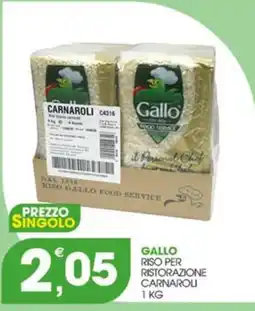 Rosa Cash Gallo riso per ristorazione carnaroli offerta