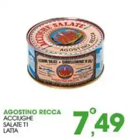 Rosa Cash Acciughe salate ti latta Agostino Recca offerta