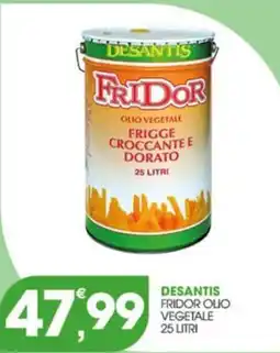Rosa Cash Fridor olio vegetale offerta
