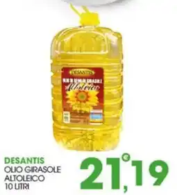 Rosa Cash Desantis olio girasole altoleico offerta
