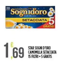 Euroesse Star Sogni d'Oro Camomilla Setacciata offerta