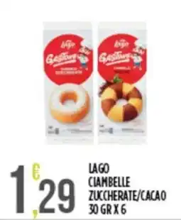 Euroesse Lago ciambelle zuccherate/cacao offerta