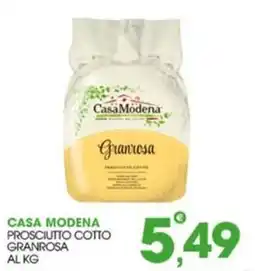 Rosa Cash Casa Modena Prosciutto Cotto Granrosa offerta