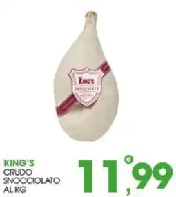 Rosa Cash King's crudo snocciolato offerta