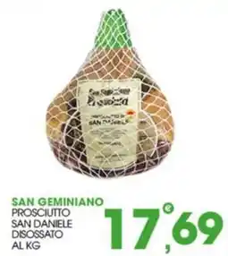 Rosa Cash San Geminiano Prosciutto San Daniele Disossato offerta