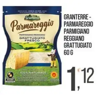 Cash pro Granterre Parmareggio Parmigiano Reggiano Grattugiato offerta