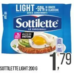 Cash pro Sottilette light offerta