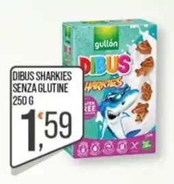 Cash pro Dibus Sharkies senza glutine offerta