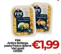 Supermercati Pasquale Prisco FINI Antica Bottega pasta fresca ripiena offerta