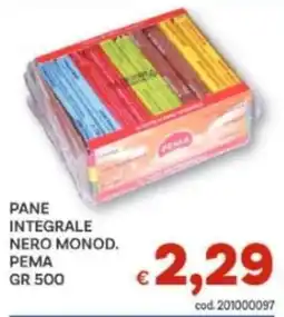 Vivo Supermercati Pane integrale nero monod. Pema offerta