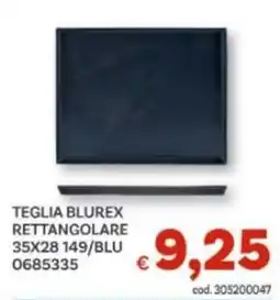 Vivo Supermercati Teglia blurex rettangolare offerta