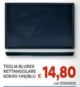Vivo Supermercati Teglia blurex rettangolare offerta