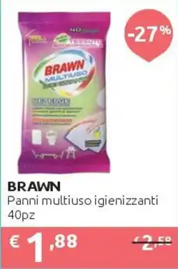 PiùMe Brawn panni multiuso igienizzanti offerta