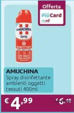 PiùMe Amuchina spray disinfettante offerta
