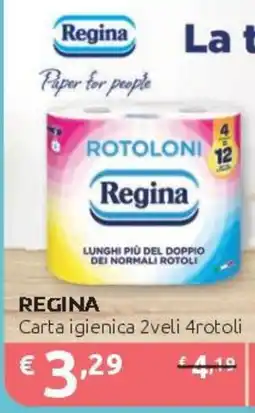 PiùMe Regina carta igienica 2veli offerta