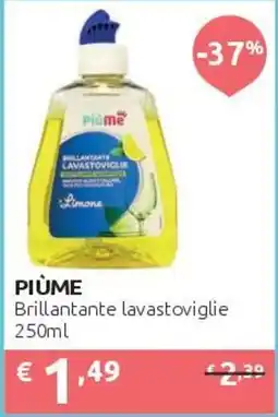 PiùMe Piùme brillantante lavastoviglie offerta