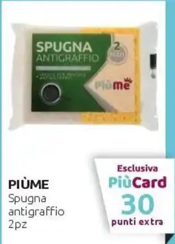 PiùMe Spugna antigraffio Piùme offerta