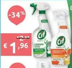 PiùMe Cif crema spray offerta