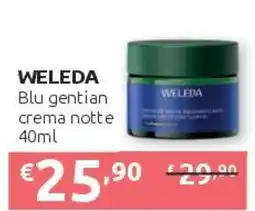 PiùMe Weleda Blu gentian crema notte offerta