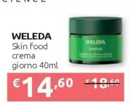 PiùMe Weleda skin food crema giorno offerta