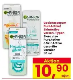 Interspar Siero viso PureActive o SkinActive assortito Garnier offerta