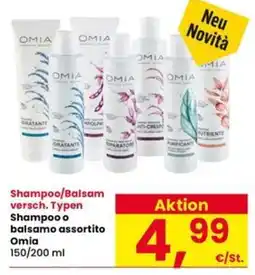 Interspar Shampoo/balsam versch. Typen Omia offerta
