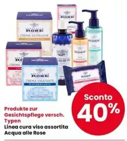 Interspar Linea cura viso assortita Acqua alle Rose offerta