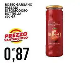 Vantaggio Cash&Carry Passata di pomodoro Rosso Gargano offerta
