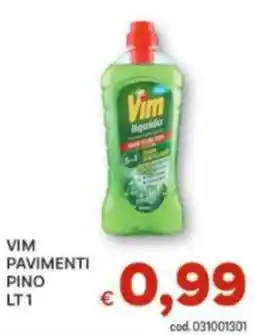 Vivo Supermercati Vim pavimenti pino offerta