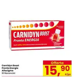 Eurospar Carnidyn Boost Pronta Energia Alfasigma offerta