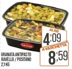 Cash pro Granata antipasto offerta