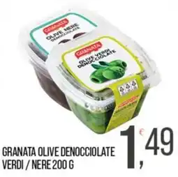 Cash pro Granata olive denocciolate verdi / nere offerta