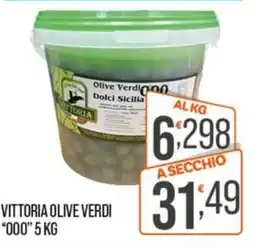 Cash pro Vittoria olive verdi "000" offerta
