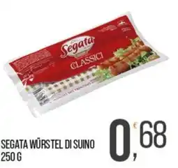 Cash pro Segata würstel di suino offerta