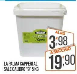 Cash pro La Palma capperi al sale calibro 9 offerta