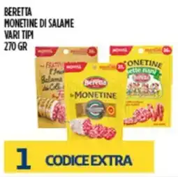 Euroesse Monetine di salame Beretta offerta