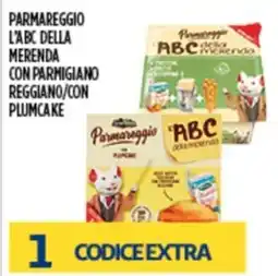 Euroesse Parmareggio L'ABC della merenda con Parmigiano Reggiano/con Plumcake offerta
