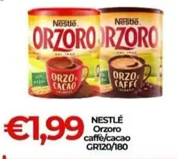 Supermercati Pasquale Prisco Nestlé Orzoro caffè/cacao offerta