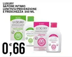 Vantaggio Cash&Carry Luxury sapone intimo lenitivo/prevenzione e freschezza offerta