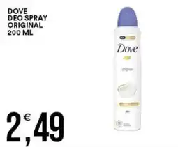 Vantaggio Cash&Carry Dove deo spray original offerta