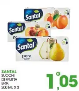 Rosa Cash Santal succhi di frutta brik offerta