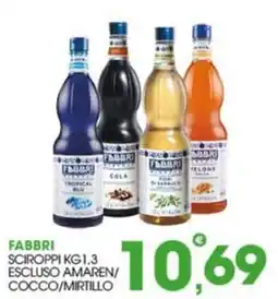 Rosa Cash Fabbri sciroppi offerta