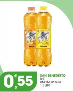 Rosa Cash San Benedetto Thè Limone/Pesca offerta
